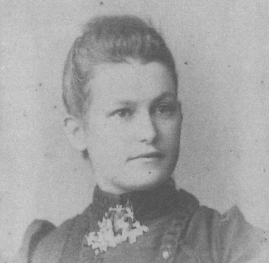 Harriet Fookes (nee Hirst) (1839-1918). Image from "Grace Hirst: a settler’s life in New Plymouth" by Ian Connor (2025).