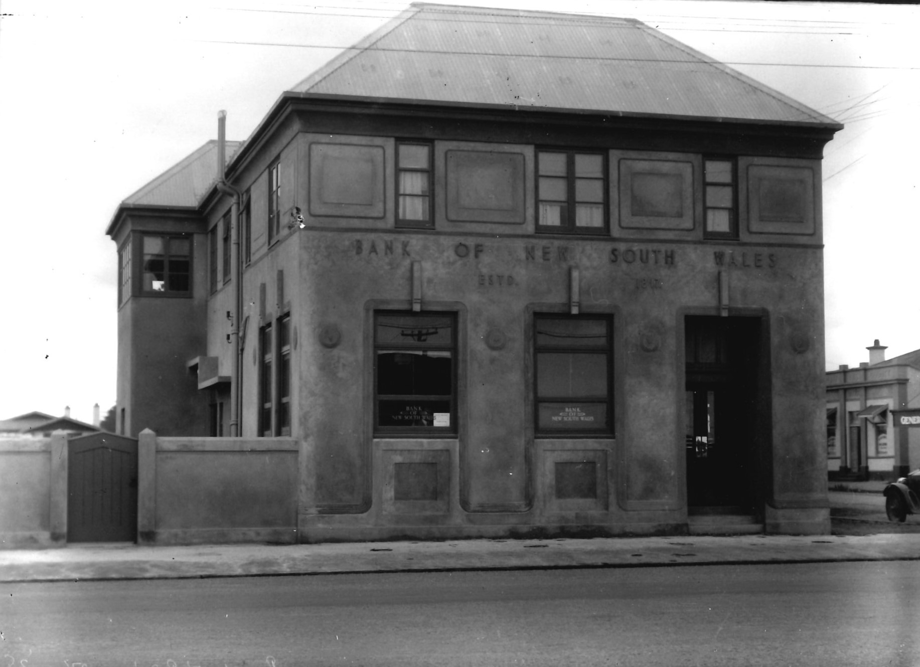 Bank of New South Wales 1939