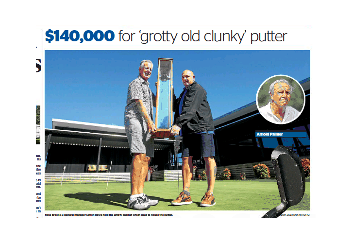 $140,000 for grotty old putter