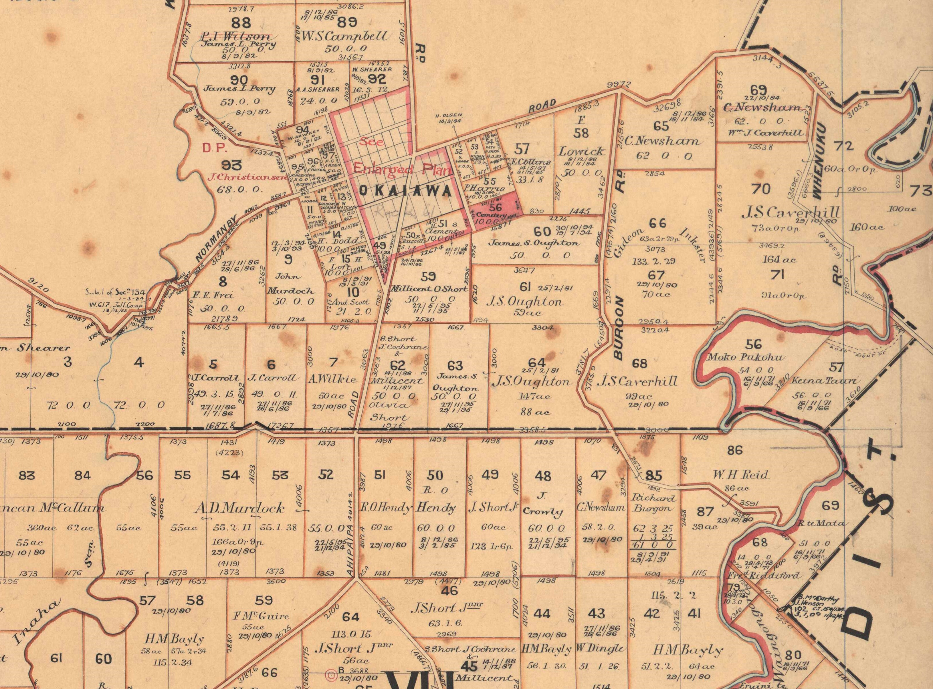 Waimate SD Crown Grant Map, Okaiawa area enlarged.jpg