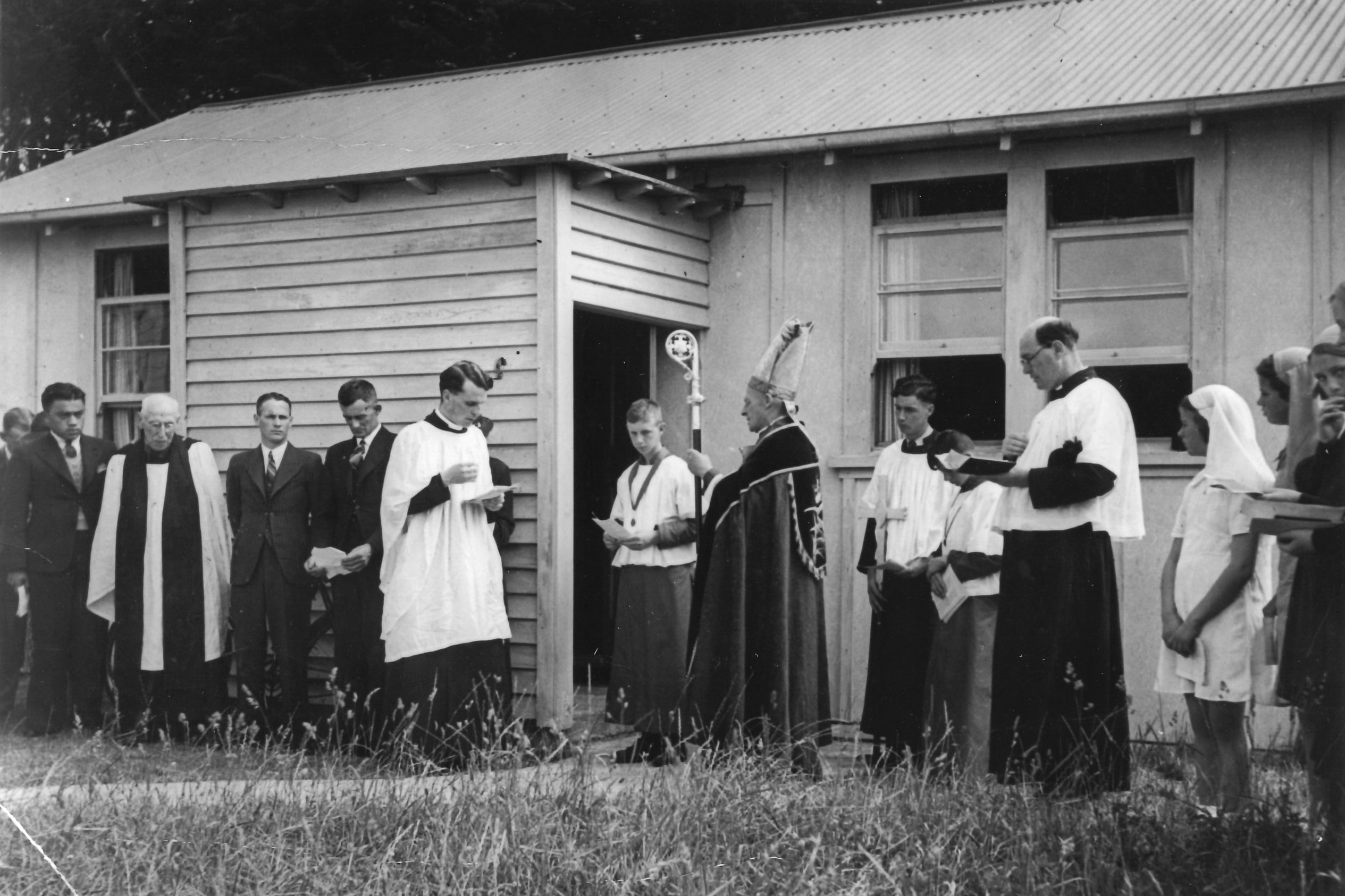 Dedication Of St Paul's Church Hall 1939 Edit