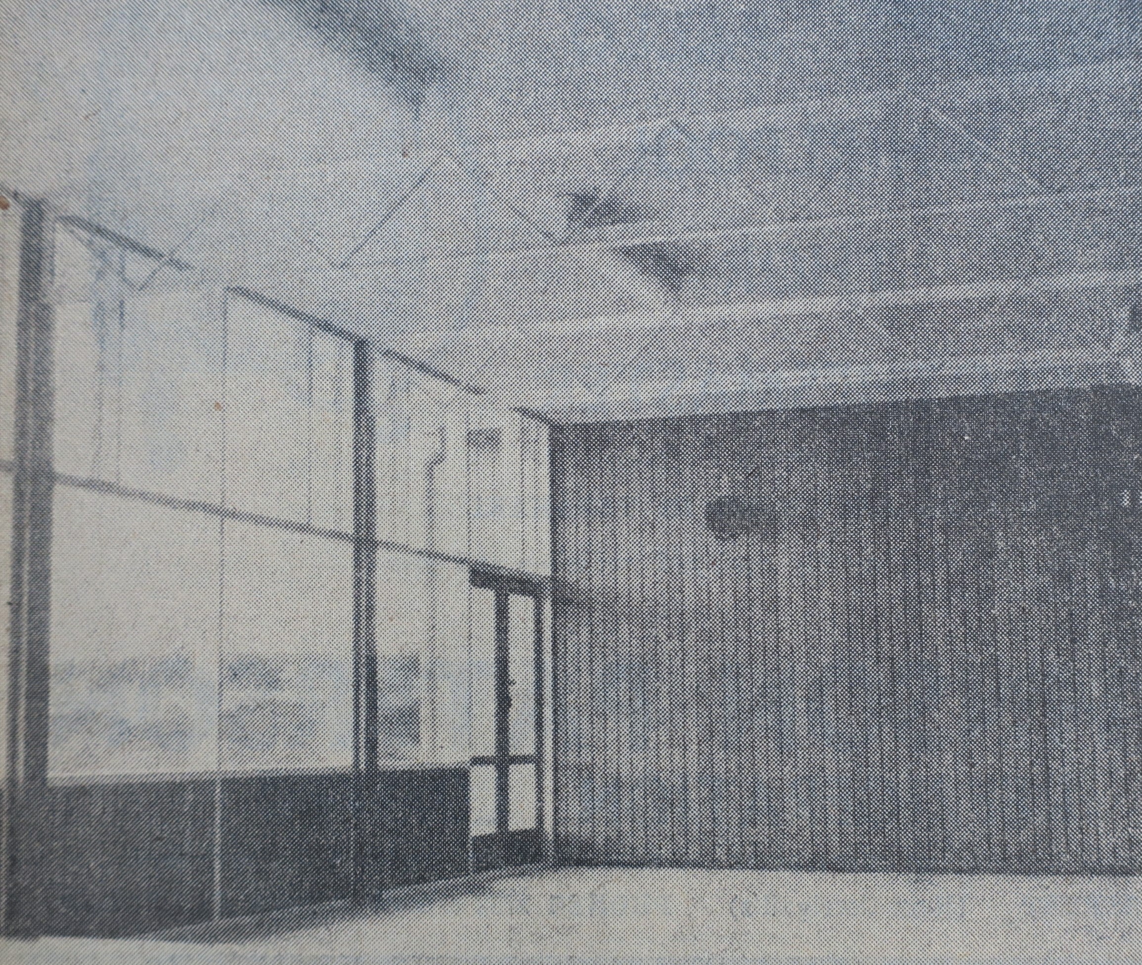 Interior of the new Stratford War Memorial Hall (Taranaki Herald 21 April 1955)