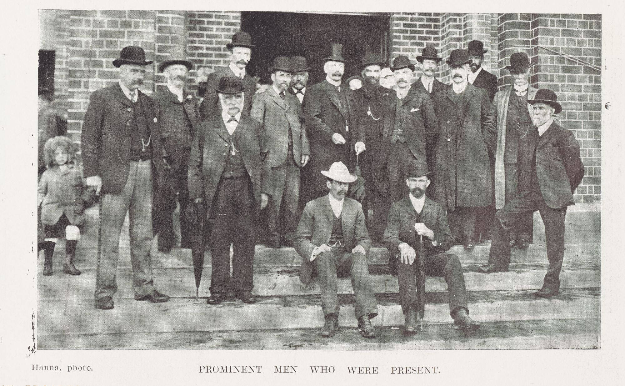 Prominent Men Who Were Present NZ Graphic