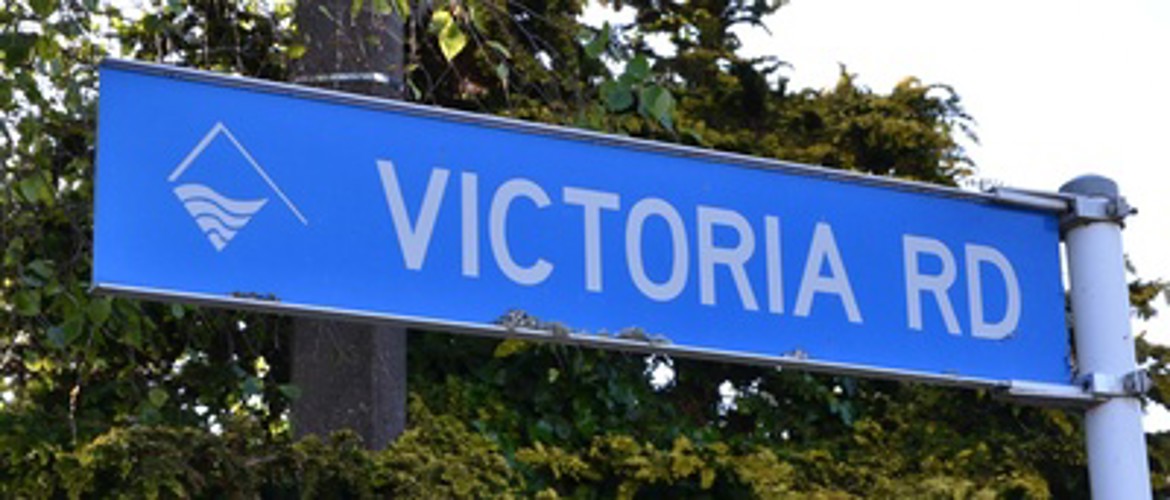 Victoria Rode Signs Victoria Road