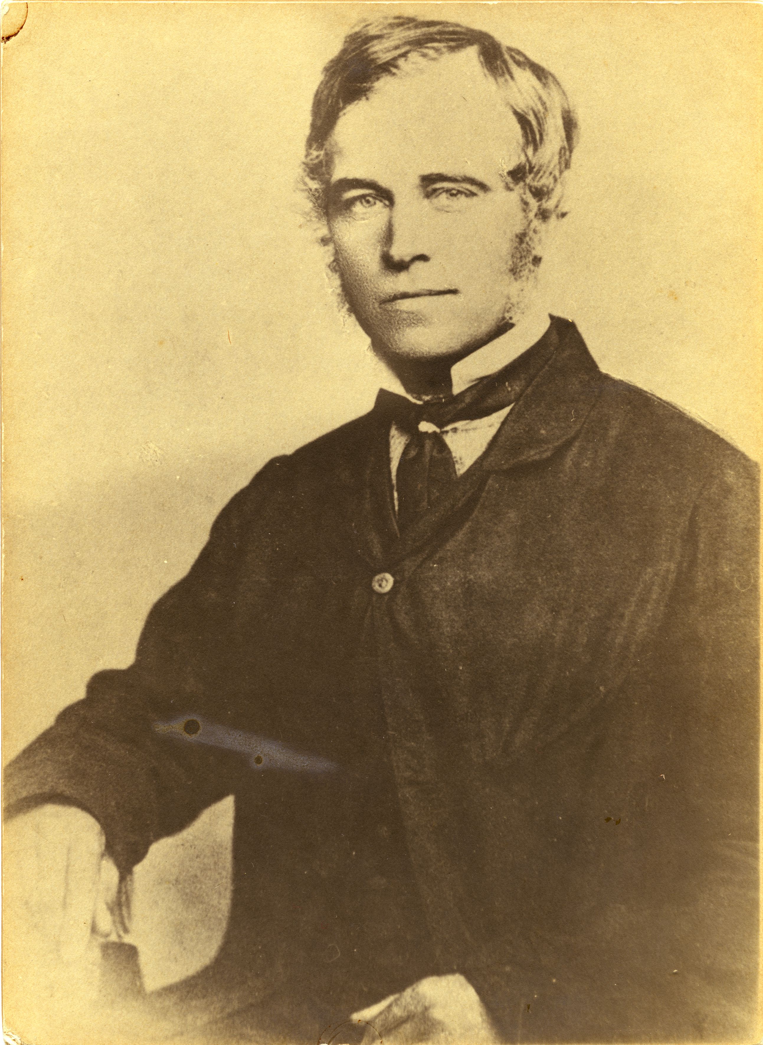 William Henry Halse (1817-1882). Unknown photographer. Collection of Puke Ariki (PHO2008-1850).