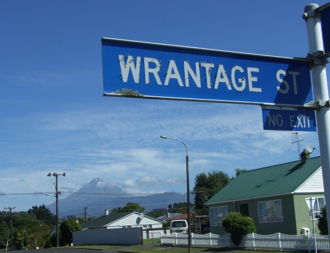 Wantage Sign Wrantage Street