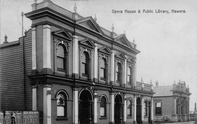 Hawera Library Hāwera Public Library (1896)