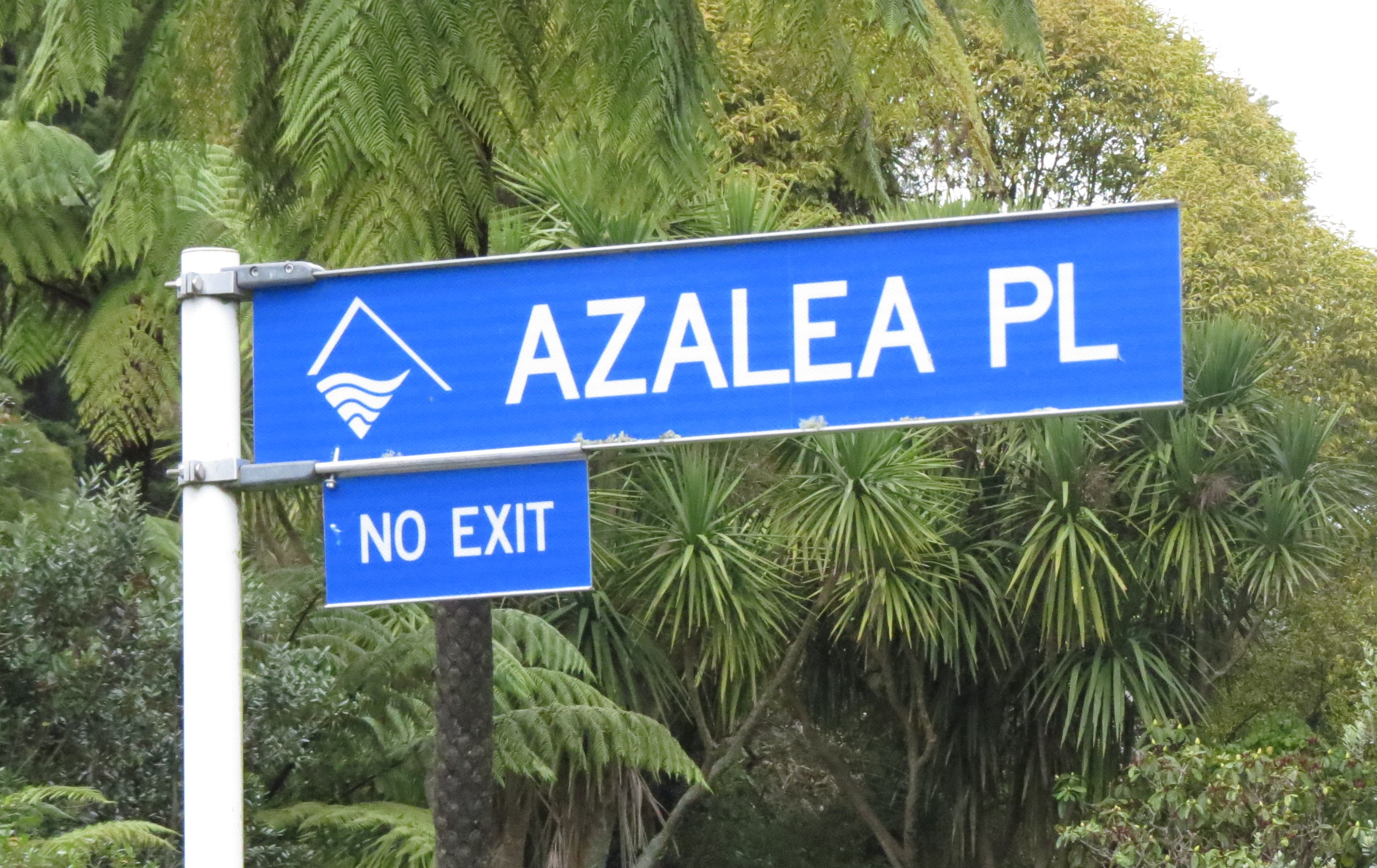 Azalea Place sign (2024). Rachel Sonius. Word on the Street image collection.