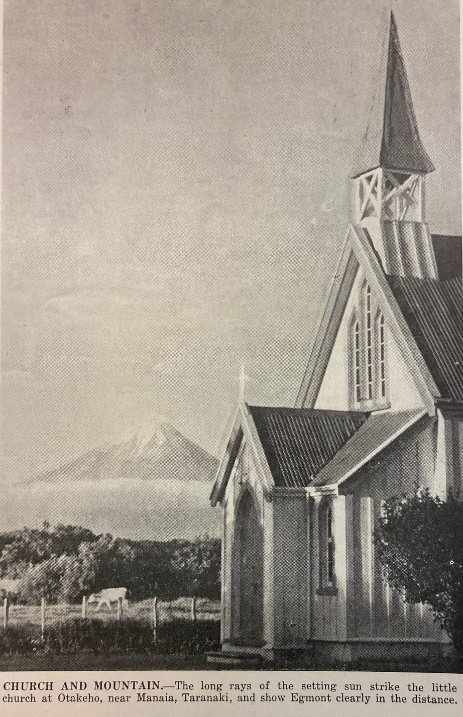 Curch And Mountain AWN 28 April 1954