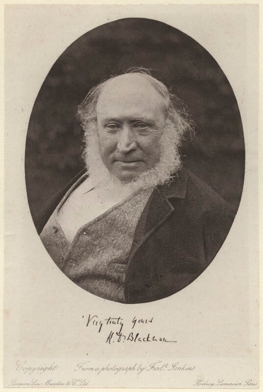 Richard Doddridge Blackmore (after 1885). Frederick John Jenkins. Collection of the National Portrait Gallery (NPG x7343).