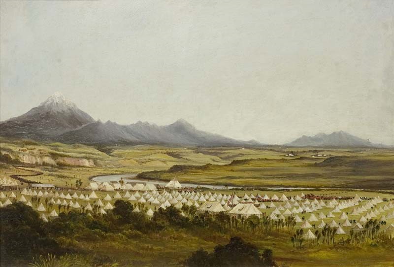 A66 120B Easter Encampment Painting