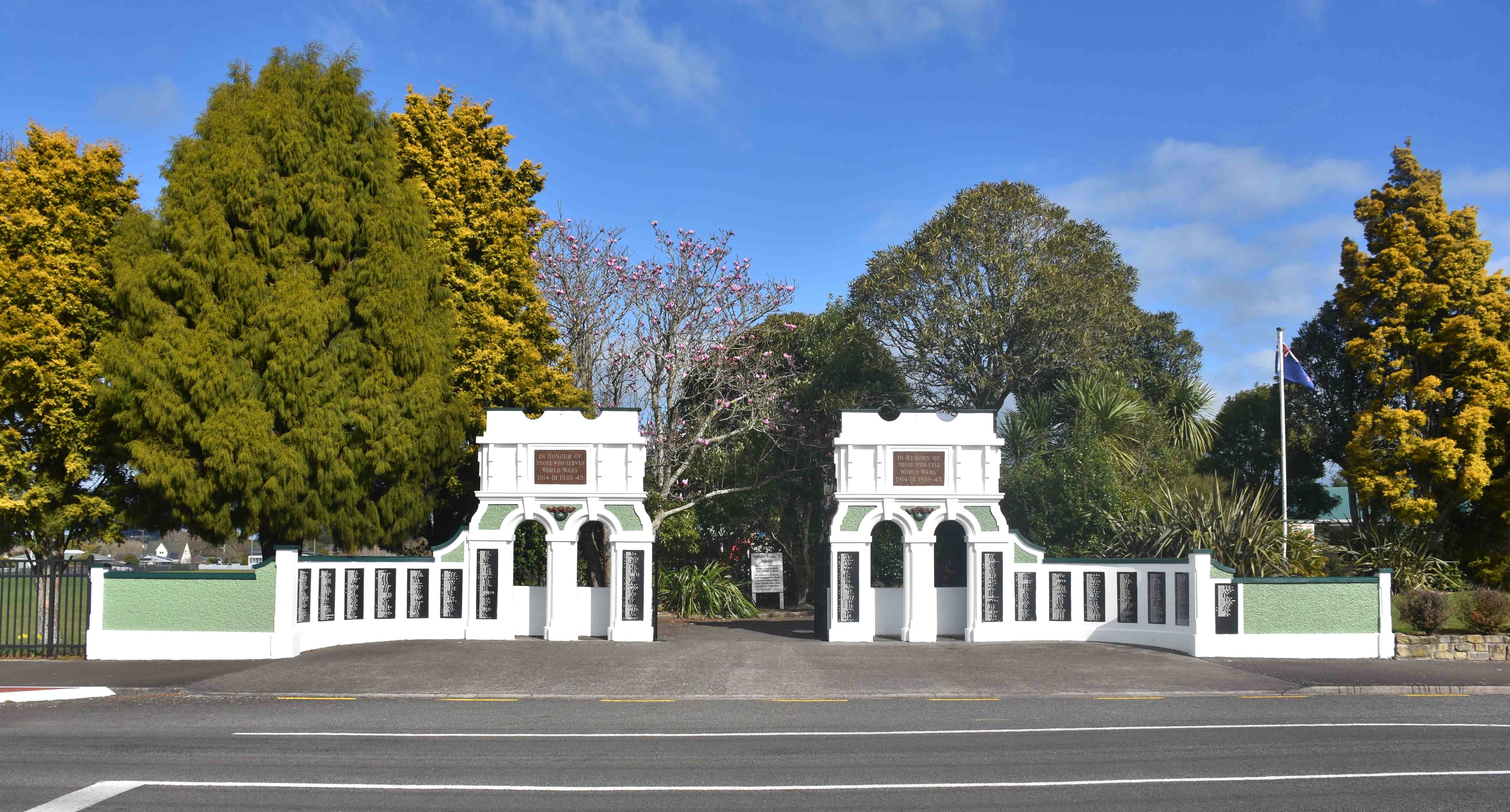 Eltham School War Memorial Gates For Web