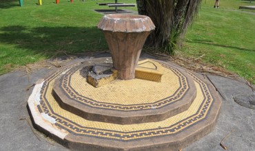 Stratford drinking fountain (2024). Rachel Sonius.