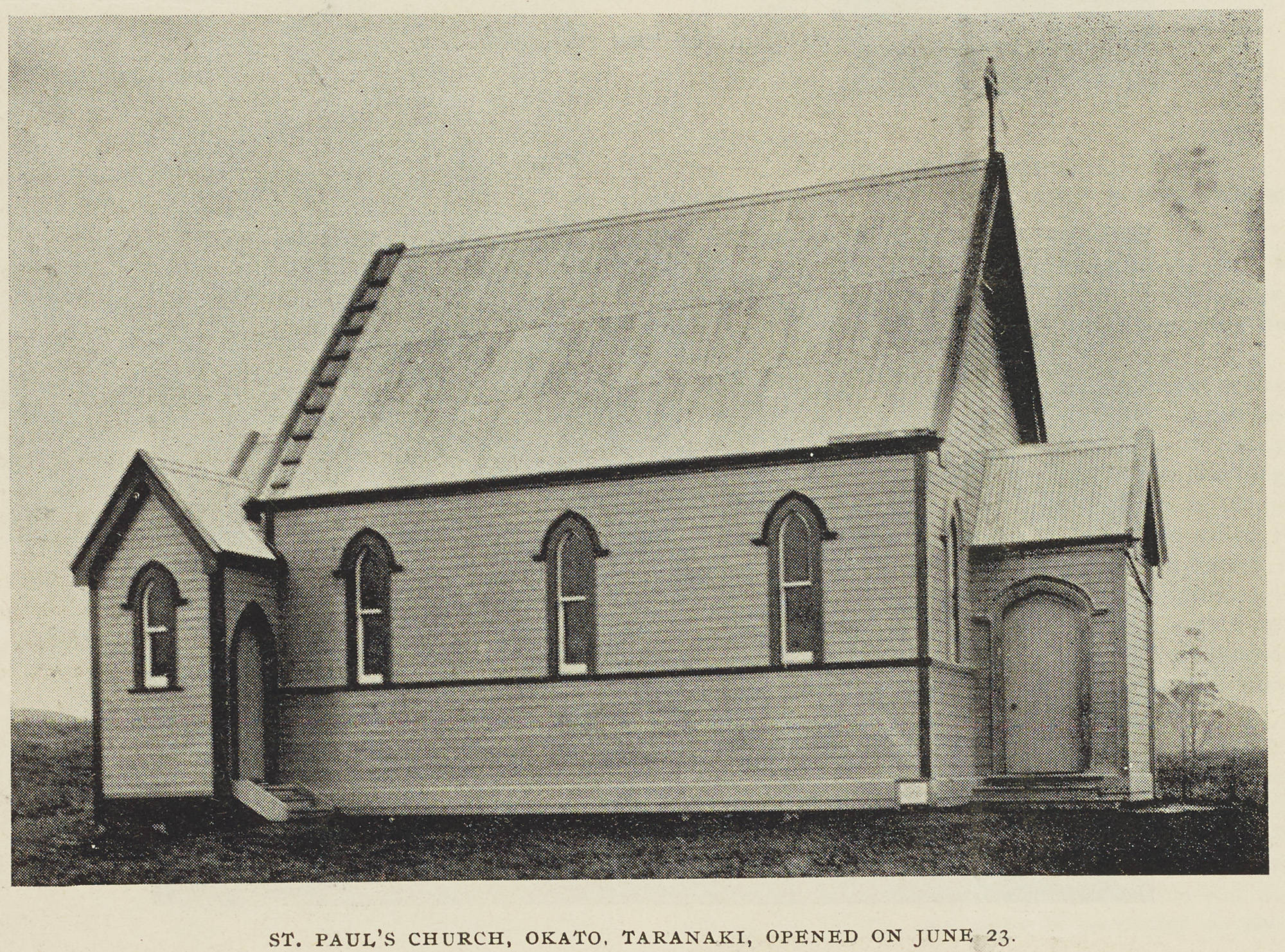 St Paul's Church NZ Graphic 24 July 1897