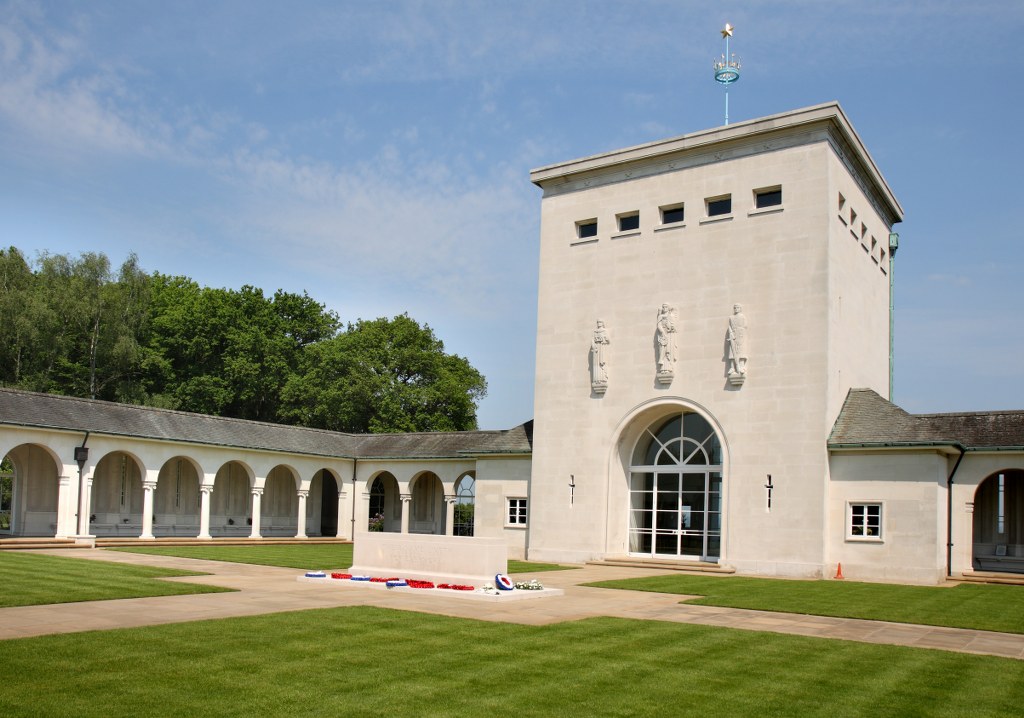 Runnymede Memorial in Surrey where James Duffill's name is recorded (Commonwealth War Graves Commission).
