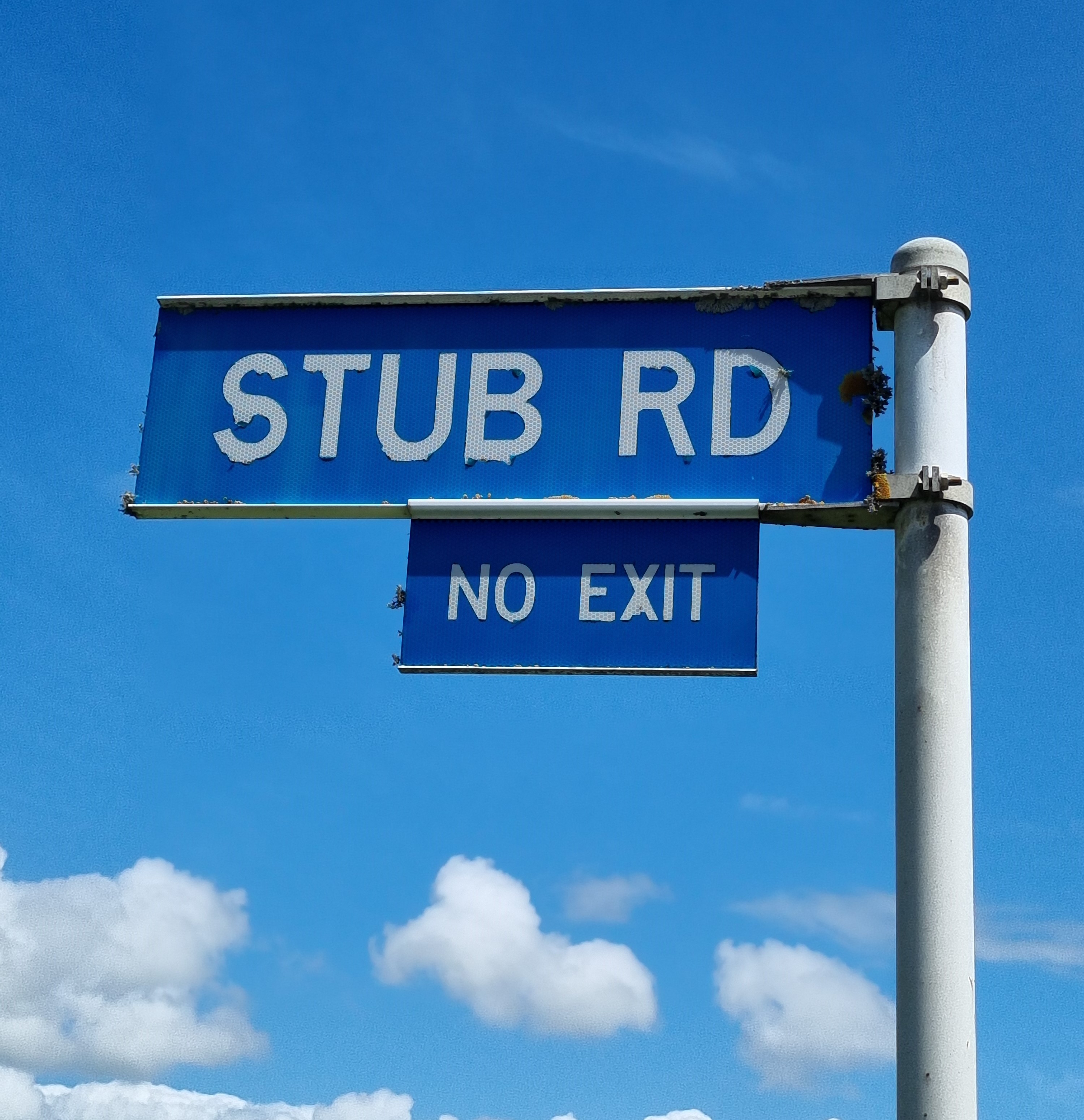Stub Rd Street Sign